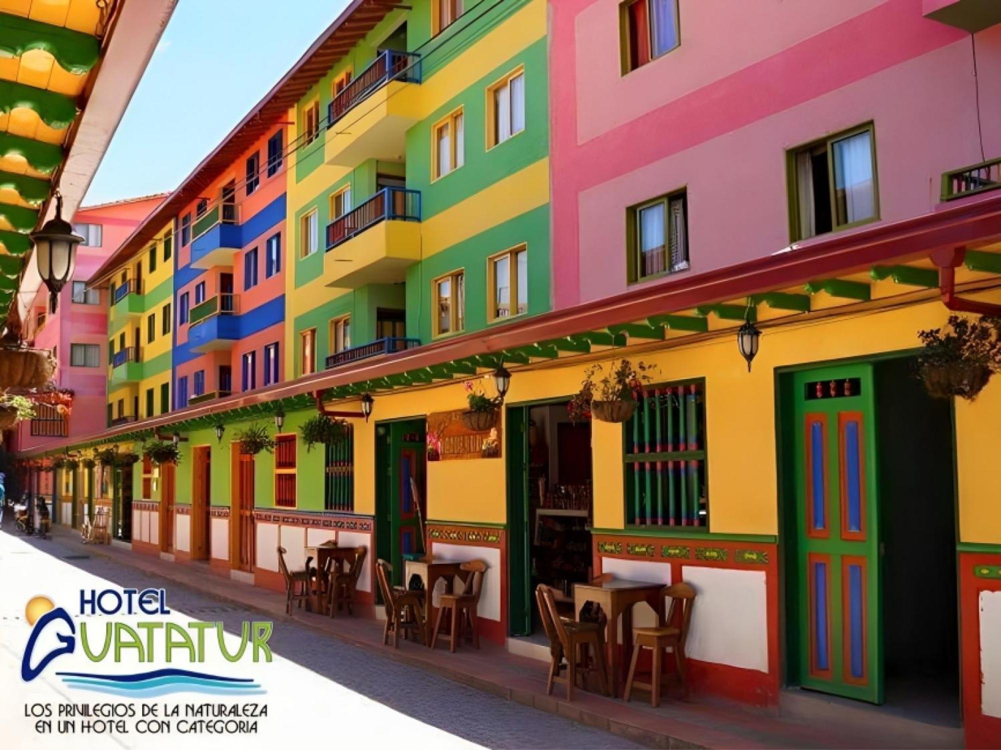 Hotel Guatatur Guatape Exterior photo